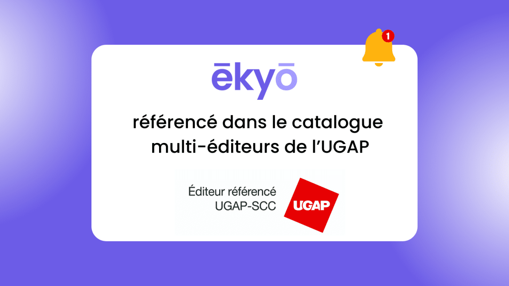 Ekyo référencé dans le catalogue multi-éditeurs de l'UGAP